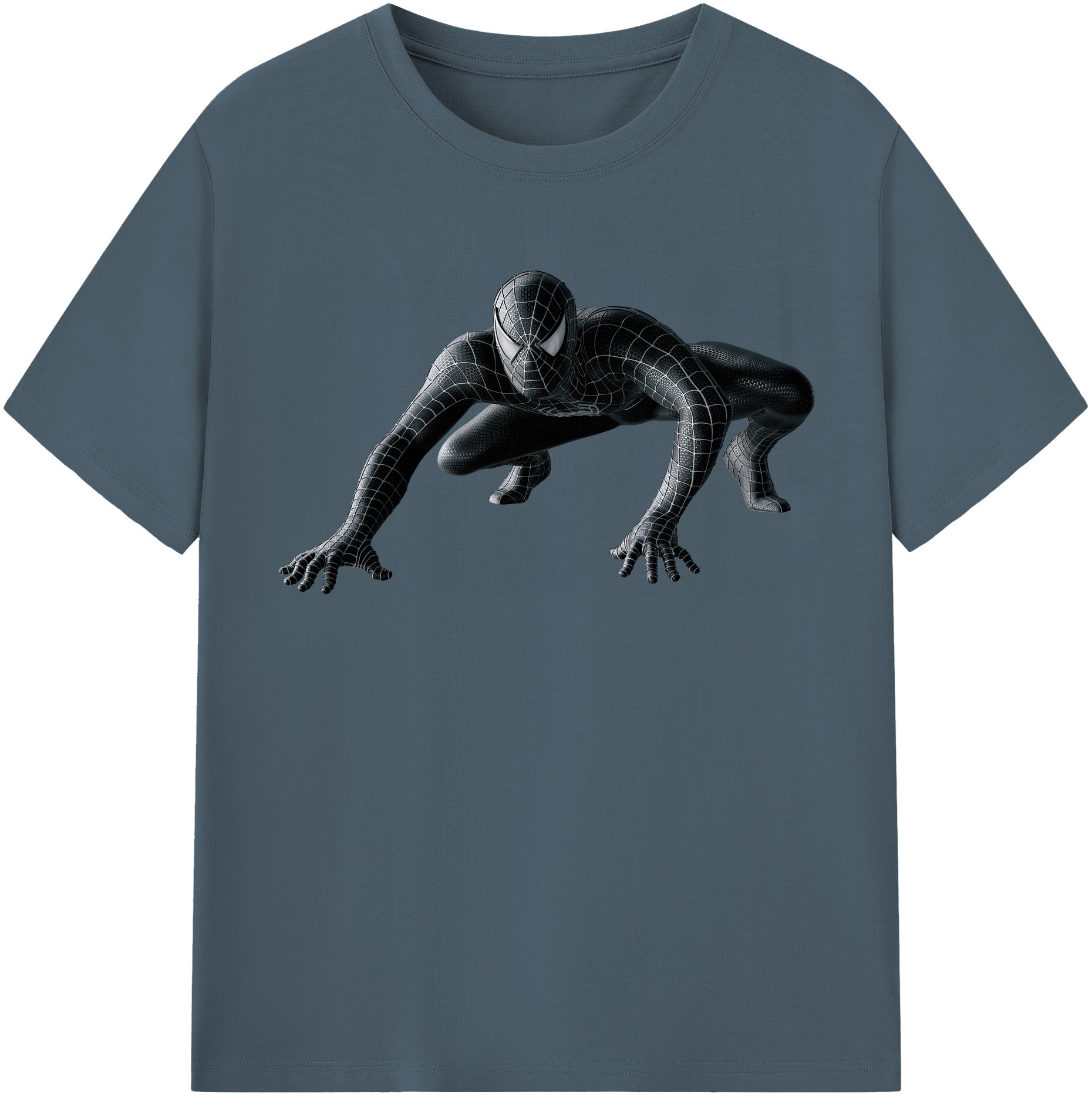 （画像用） Spider Man スパイダーマン 綿100％半袖Tシャツ（フロントプリント）